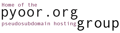 New Pyoor.org Logo